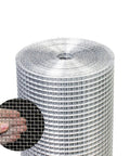 Heavy Duty Hardware Cloth 1/4 Inch, 24 By 50 Feet, Hot Dip Galvanized After Welding, Rustproof Welded Wire Mesh for Garden, Poultry, Fencing, and Other Outdoor DIY Projects roll with close-up mesh