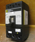 KCP34175 Three Pole 175 Amp Circuit Breaker 480 Volt Molded Case Industrial Electrical Switch side view detailing panel connections.
