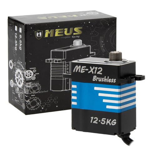Beefy 12.5 Kg High Torque RC Micro Servo For SCX24 TRX4M And 1:10 And 1:8 Crawlers, Brushless Motor, Metal Gears with packaging