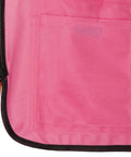 Close-up of pocket on Women's Hi-Vis Safety Vest With Pockets Pink Reflective Tape For Construction And Outdoor Work