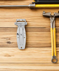 Heavy Duty Stainless Steel Trailer Door Hinge 8x3.8x1 In For Box Trucks And Dump Trailers, easy install, silver finish