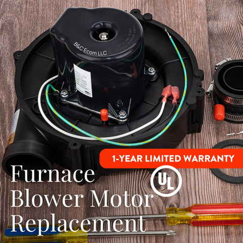 Furnace Blower Motor Replacement For A067 66338 333710-751 329148-701 3115 And More 2900 RPM 110V HVAC Fan Vent Inducer