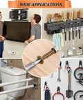 Heavy Duty Self Drilling Wall Anchor Bolts Set 200 Steel Expansion Tubes Self Tapping Screws Yellow Zinc Plated Carbon Steel For No Prep Install On Drywall Cabinets Shelves TV Mounts in wall-mounted TV, kitchen, bathroom, and bike storage uses
