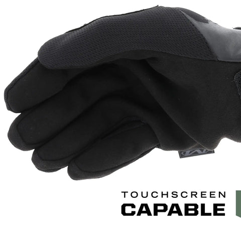 Specialty Pursuit D5 Cut Resistant Covert Work Gloves With Internal Armortex Layer And TrekDry Breathable Fit That Keeps You Comfy All Day EN 388 Level D And ANSI A5 Blade Cut Protection 3D Patterning Large Size All Black