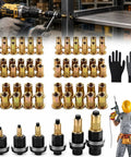 Workhorse Carbon Steel Rivet Nut Tool Set With Mandrels And Nuts, M3 To M10 66 Piece Kit Or M3 To M12 77 Piece Kit, Ideal For Installation, Fastening, Maintenance And Repair Projects., carbon steel rivet nuts and mandrels set