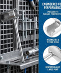 Heavy Duty Steel Fire Sprinkler Wrench For Concealed Heads Anti Grip Handle showing precision fit and durable construction.