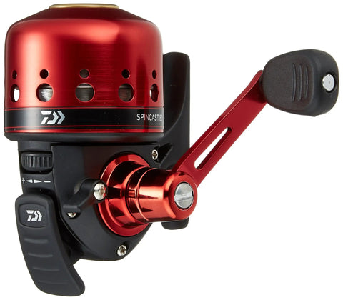 Spincast 80 Closed Face Fishing Reel For Bass And Trout Lightweight Dope Gear With 8.8 Oz Body And Easy One Hand Retrieval