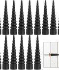 15 Piece Wood Anchor Hole Repair Kit Set For Doors And Drywall Stripped Screw Hole Fix Easy Install