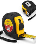 Retractable Tape Measure Twenty Five Feet With One Thirty Second Inch And One Millimeter Precision Built Tough Heavy Duty