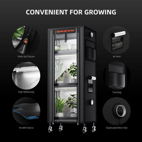 Four-Tier Plant Stand With Grow Light Full Spectrum 12-Inch LED Lamps Height Adjustable Indoor Seedling Greenhouse With Tent Cover No-Fuss Setup 16L X 12D X 47H Great For Starting Seedlings And Houseplants