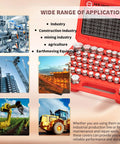 Wide range of applications with Heavy Duty Pro Grade Hydraulic Cap And Plug Kit With JIC And ORFS Fittings in industries
