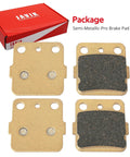 Semi Metallic Pro Front Brake Pads For Honda ATV Rancher 420 Foreman 500 520 Rubicon 500 520 TRX250X TRX250EX pack of 4