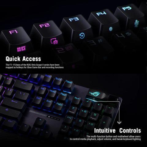Badass Full Size Mechanical Gaming Keyboard With Hot Swappable Linear Switches And Durable Pbt Keycaps For Smooth Typing And Fire Rgb Backlight On Pc With Aluminum Top Plate showing F1-F5 keys illuminated with RGB backlight.