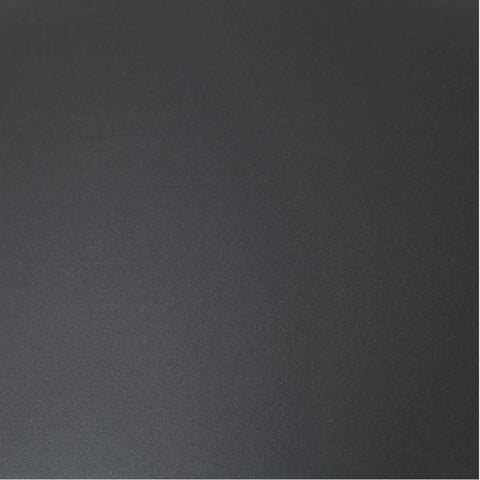 Close-up of the matte brushed gun metal finish surface for the Matte Brushed Gun Metal Finish One-Light Indoor Pendant In Black.