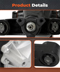 Heavy Duty Rear Carrier Differential Assembly For Cadillac CTS 2014 Through 2019 With 2.85 Gear Ratio showing mounting and detail close-ups.