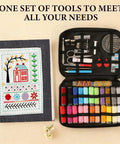 Embroidery Stitch Book Kit With 106 Patterns, Complete Toolkit And Step By Step Tutorial For Beginners And Embroidery Enthusiasts