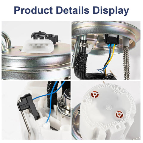 Close-up of Fuel Pump Module Assembly With Pressure Sensor For 2005 To 2007 Chevy Avalanche Suburban 1500 And GMC Yukon XL 1500 V8 5.3L.