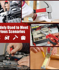 132 Piece Car Tool Kit With Drawer Portable Auto Repair Set used in various scenarios including auto, home, and electronics repair.