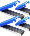 Pro Grade Torch Tip Cleaner Kit With 13 Wire Files And Flat File Includes 4 Cleaners In 5 Inch And 3 Inch Sizes For Welding Carburetor Jets Gas Cutting Torches And Small Hole Maintenance