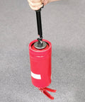 Extendable Telescopic Magnetic Pickup Tool From 7.48 To 39.5 Inches With Large Area Magnet Lifting Up To 20 Lbs, shown lifting red object