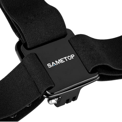 Close-up of adjustable elastic strap with non-slip grip for Head Strap Mount For Action Cameras Adjustable Helmet Mount For GoPro Hero 13 Through 1 Fusion And Osmo Action Easy Thumb Screw Setup Hands Free POV Secure Fit For All Day Adventure.