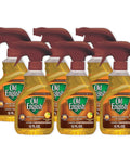 Image of Lemon Oil Furniture Polish Six Pack 12 Ounce Bottles Total 72 Ounces Clean Condition And Shine Wood Restore Natural Beauty And Help Protect Against Stains And Fingerprints.