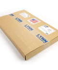 LYNN Manufacturing box sealed with LYNN tape, containing ceramic fiber insulation blanket, 2 in thick x 15 x 24 in.