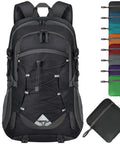 40L Packable Hiking Backpack For Men And Women Lightweight Waterproof Daypack with Large Capacity and Multiple Compartments