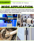 Collage of applications: 3D printer, bearing, bicycle wheel, door hinge showcasing Ridiculously Complete Metric Fastener Kit With 1485 Pieces Of M3 M4 M5 M6 Nuts And Bolts, Flat Head Hex Socket Screws, Washers And Lock Washers, Zinc Plated Durable Hardware Set For DIY Projects Kwokker