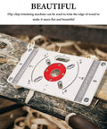 Router Base Plate For Trimming Machine And Engraving Tools, Aluminum Router Sled For Woodworking on wooden surface