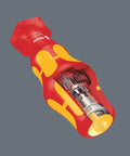 Cutaway view of Kraftform Compact Turbo Screwdriver Set With 16 Pieces Pro Grade Mechanical Turbo Boost For Faster Screwdriving Without Battery