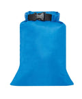 Ultimate Dope Dry Sack 3 Pack Waterproof Gear For Backpacking And Kayaking, blue 4L sack with watertight roll-top closure.