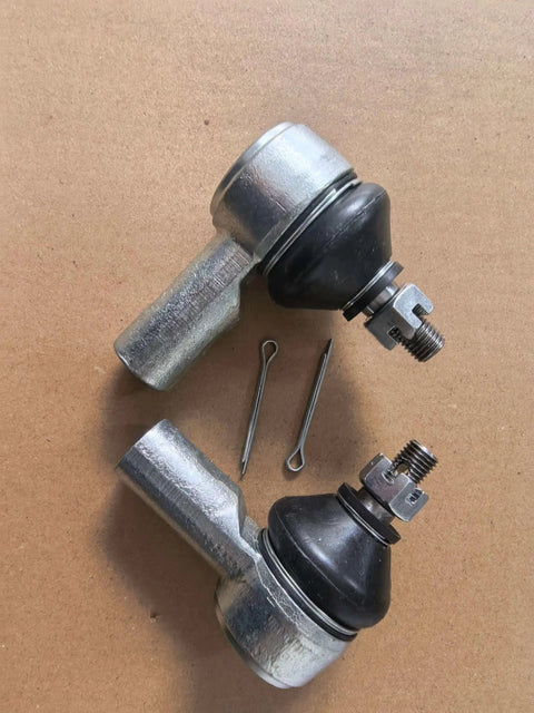 Steering Inner Tie Rod End Kit K1253-01630 For Kubota BX Series Tractors And GR Mowers Beefed-Up Replacement Tie Rod Ends That Fit BX1860 BX1870 BX1870-1 BX18 BX23 BX25D BX26 GR2000G Through GR2120 Ready To Install, two inner tie rod ends with cotter pins
