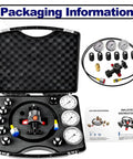 Packaging of Hydraulic Nitrogen Accumulator Test And Charging Kit For Pressure Measurement Of Pneumatic Tools And Air Compression Systems