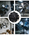 Rotary Fan Switch Knob With 4 Position Control And 3 Speed Settings For Industrial Machine Panels And Garage Ventilation, Easy High Low Medium Speeds, Durable Copper And Black Plastic Selector on industrial fan collage