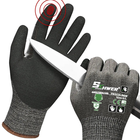 ProGuard Built Tough Ultra Cut Resistant Work Gloves PR3326 for Extreme Protection with Reinforced Thumb, Size Large.