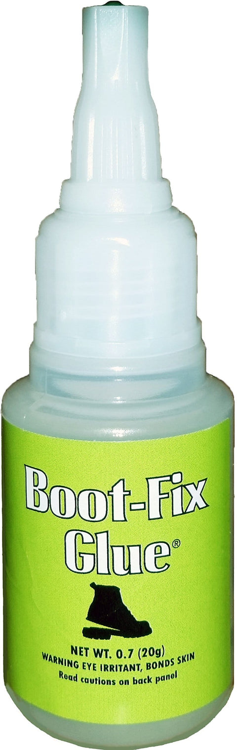 No-Fuss Shoe Glue For Boots And Shoes - Professional Grade Repair Adhesive 20g tube, clear-drying flexible bond.