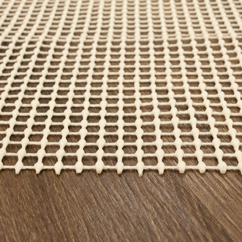 Non Slip Rug Gripper Pad For 2x10 Area Rugs On Hard Floors Keeps Rugs In Place In High Traffic Areas Prevents Slipping Wrinkles And Bunching With A Strong Grip Easy To Install on wooden floor