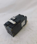 Type GFCB Circuit Breaker 120/240 VAC 60 Amp 2-Pole With Ground Fault Protection shown in side angle on neutral background.