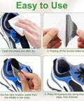 Self Adhesive Inside Shoe Heel Patches 12 Pack For Quick Hole Repair Black Interior Shields application process