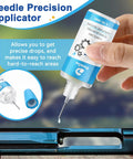 Silicone Airsoft Lubricant With Needle Oiler 6 oz chamber lube in use for airguns with precision applicator
