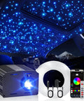 Starlight Fiber Optic Headliner Kit for Cars with twinkle RGBW lighting, 16W, 1000 strands, 9.8ft, app remote control, installed.