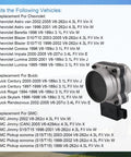 Mass Air Flow Sensor MAF Sensor For Chevy Astro Blazer Impala S10 Lumina GMC Jimmy Sonoma Buick Regal Century Rendezvous Replaces 25008302 2133458