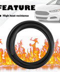 Durable Silicone Vacuum Hose For Automotive Use, Nine Point Eight Four Feet Long, Inner Diameter Five Thirty Two Inch, Outer Diameter Three Eighth Inch, Heavy Duty Universal Vacuum Lines For Car Truck And SUV, Easy Fit For Air And Water Transfer, coiled with high heat resistance feature.