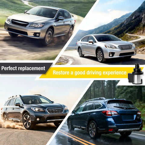 Subaru Transmission Torque Converter Clutch Solenoid 3 Ohm To 3.5 Ohm Replacement For Lineartronic CVT TR580 TR690 Fits Forester Crosstrek Outback Legacy Impreza 31825AA050 31825AA051 31825AA052 for Subaru sedans and SUVs