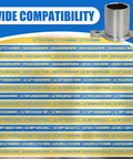 Top Shelf Replacement Washer Tub Bearing For Front And Top Loader Washing Machines Heavy Duty Metal Drum Support Bearing Quick Snap Install Smooth Spin Operation Genuine Grade with compatibility chart.