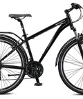 Discover 2 Hybrid Bike with 700c wheels and 21 speed EZ Fire shifters, alloy frame, front and rear brakes, suspension fork, unisex design