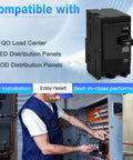30 Amp 2 Pole Circuit Breaker For QO230CP Compatible With SD QO Load Center CSED And NQOD Distribution Panels 120 240 V 10kA on panel