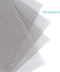 Stainless Steel Woven Wire Mesh 20 Mesh Heavy Duty 1mm Holes, 11.8 X 8.2 Inches Never Rust Vent Screen for air vents and filters