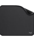 Studio Series Mouse Pad With Anti Slip Rubber Base, Spill Resistant Surface, Easy Gliding, Durable Materials, Portable Desk Mat In Graphite